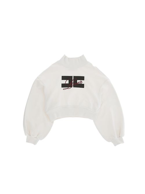 Felpa, bambina, logata. ELISABETTA FRANCHI | EFFE160 0 FF0020067